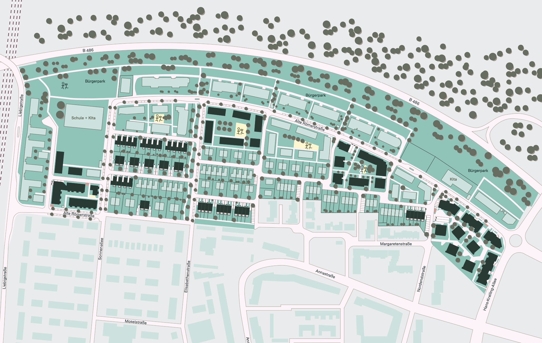 Römerquartier site plan